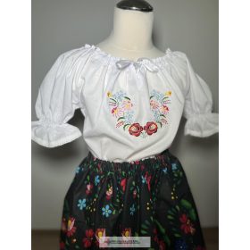 Embroidered little girl blouses