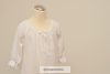Hungarian White girl blouse, decorated with white lace
