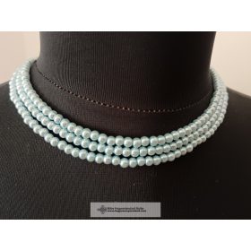 Kaláris, világoskék,  háromsoros