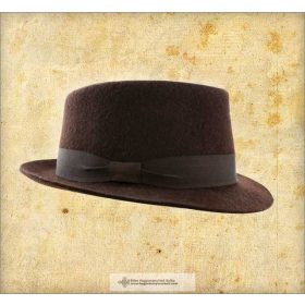 Táncos kalap barna