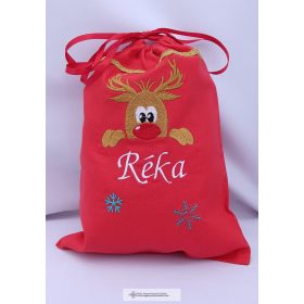 Mikulás zsák - Rénszarvas 