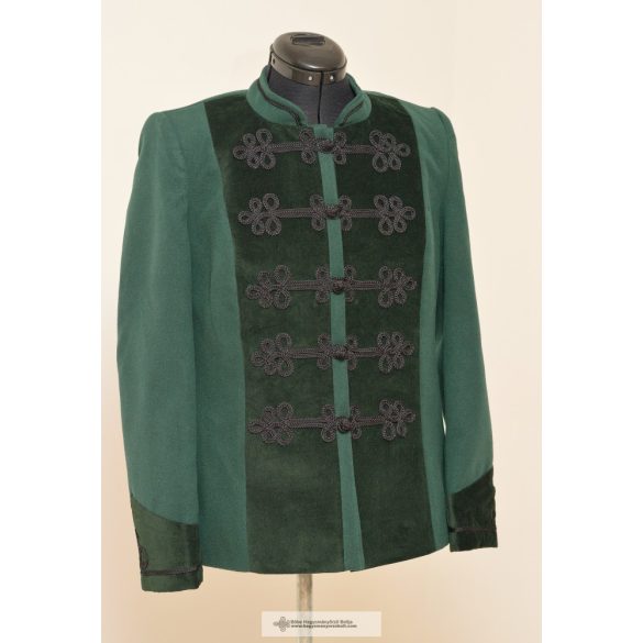 Hungarian, Bocskai, short coat green