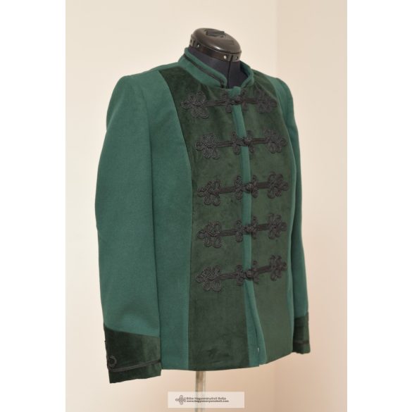 Hungarian, Bocskai, short coat green