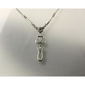 SZÍVES TULIPÁN LÁNC-magyar ékszer