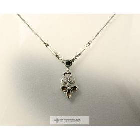 SZÍVES BOGLÁROS LÁNC-magyar ékszer