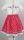 Hungarian girl dress-red