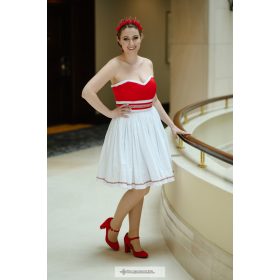 Madeirás menyecske ruha - Abigél