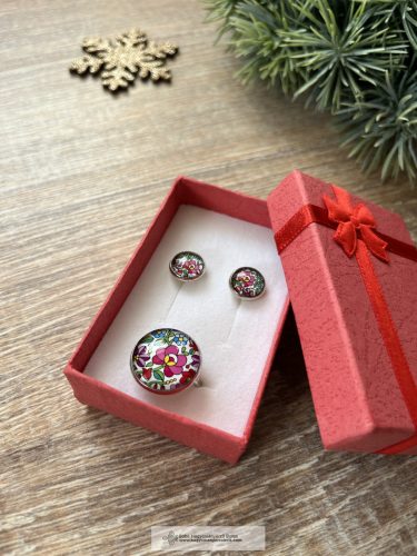 Női ékszer ajándékcsomag- matyó