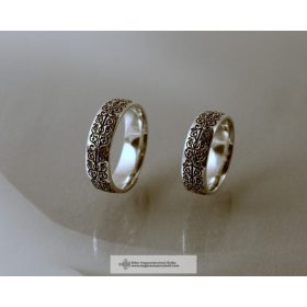 SZÉLES DOMBORÚ HÁROMSZÉKI KARIKAGYŰRŰ-magyar ékszer