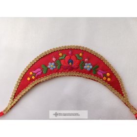 Kislány párta-hímzett párta 2