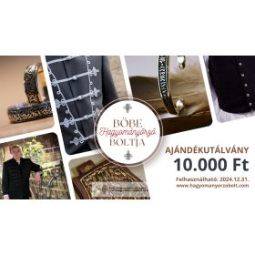   Ajándékutalvány férfiaknak választható értékben (papíralapú)