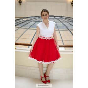 Madeirás menyecske ruha - Margit