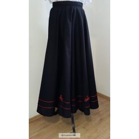 Lovagló szoknya-fekete Piri
