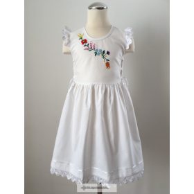 Hungarian embroidered little girl dress
