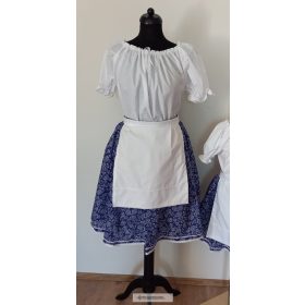 Női ruha együttes, kék