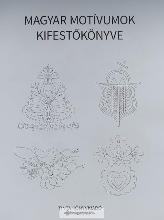 Kifestő: Magyar motívumok kifestőkönyve - Hagyományőrző Bolt
