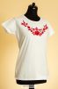 Hungarian embroidered T-shirt- white
