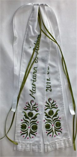 Wedding ribbon-Debreceni design