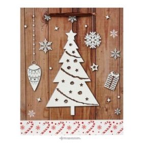 Karácsonyi ajándéktasak-fenyő