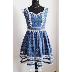 Kékfestő menyecske ruha