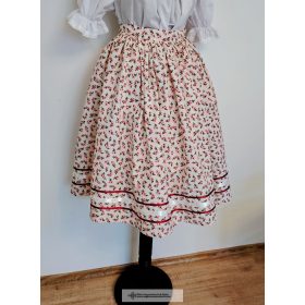 Néptáncos próbaszoknya- kisvirágos