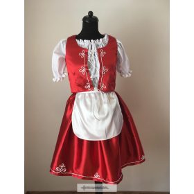 Ungarisches Kleid in Rot