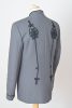Bocskai gray suit-with black cord