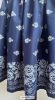 Hungarian folk dancer skirt blue