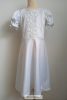 First communion dress with decoration