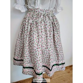 Néptáncos próbaszoknya- kisvirágokkal
