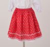 Little girl skirt-red