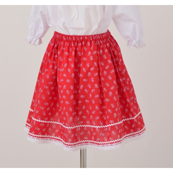 Little girl skirt-red