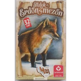 Kártyajáték-Állatok erdőn-mezőn