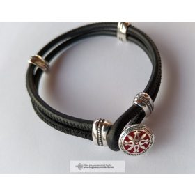 SZÍNES NÉGY TULIPÁN BŐR KARKÖTŐ