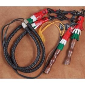 Vándornyakas kis karikás ostor