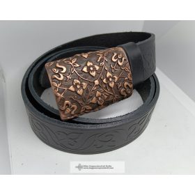 Női bőr öv-fekete-Kata