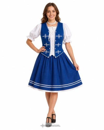 Hungarian Women's vest-blue