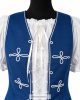 Hungarian Women's vest-blue