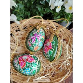 Húsvéti festett tojás-zöld