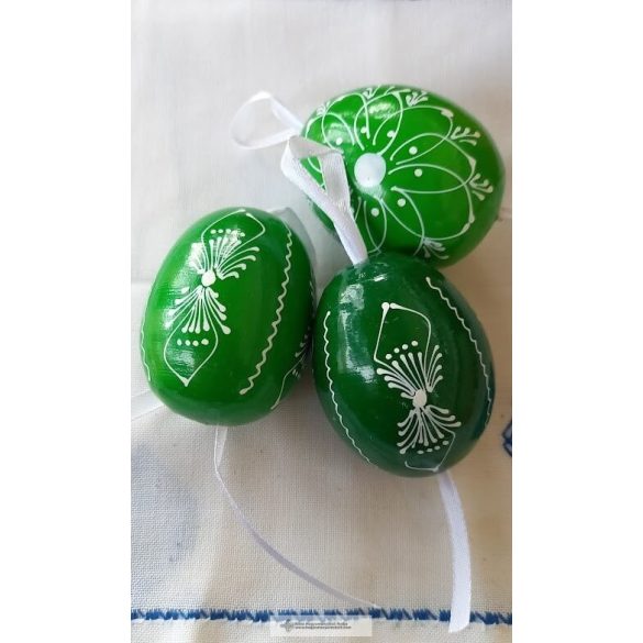 Húsvéti festett tojás-zöld