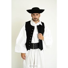 Paraszt viselet három részes - bő ujjú inggel