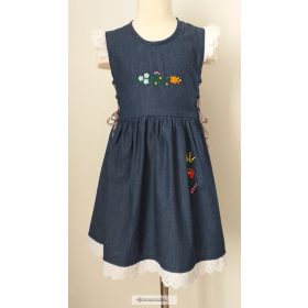 Kislány ruha-farmer