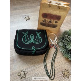 Női ajándékcsomag-zöld kalárissal