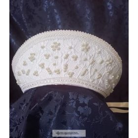 Menyasszonyi párta fehér-2