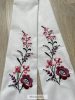Hímzett vőfélyszalag- virágos 3