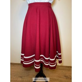 Női szoknya-Piroska