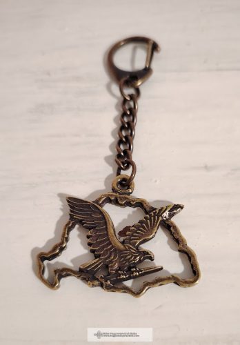 Turul madaras kulcstartó