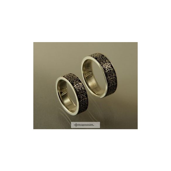 "Háromszéki" wedding ring-Hungarian jewelry
