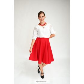 Körloknis lapszoknya- piros