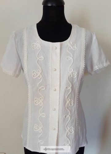 White blouse in hungarian